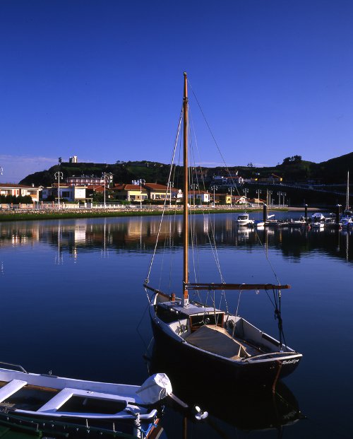 Barco en la ría
