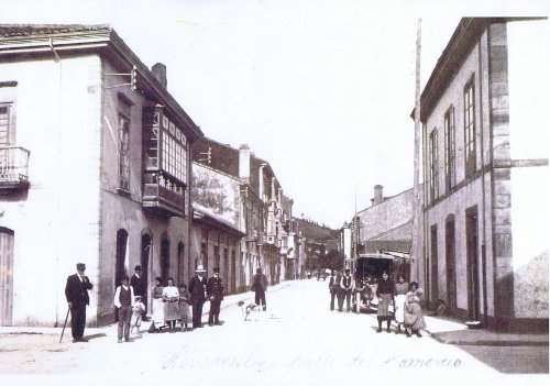 Calle Comercio principios del siglo XX